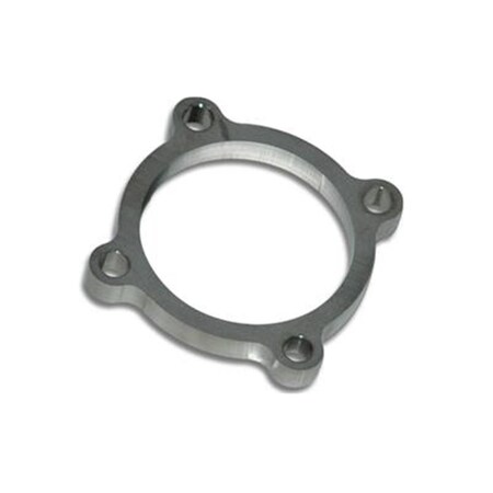 Plugit 14380 Turbocharger Down Pipe Flange - Silver - 0.5 In.- Mild Steel PL3021423